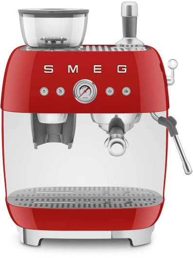 Кофеварка рожковая SMEG EGF03RDEU красный №2