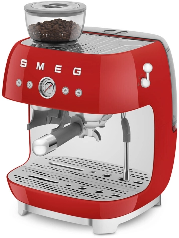 Кофеварка рожковая SMEG EGF03RDEU красный №1