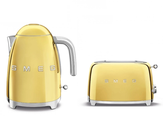 Набор для завтрака | чайник и тостер | SMEGKLF03GOEU + TSF01GOEU №1