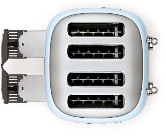 Тостер SMEG TSF03PBEU Пастельный голубой №2