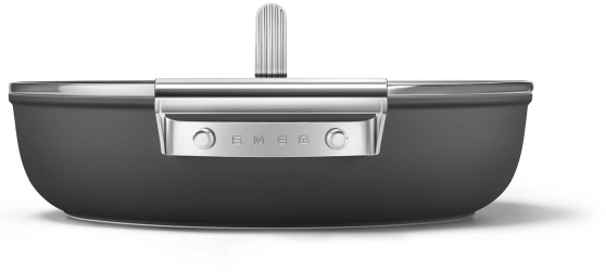 Сковорода 28 см SMEG черная CKFD2811BLM №10