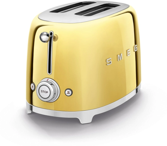 Тостер SMEG TSF01GOEU Золото №4