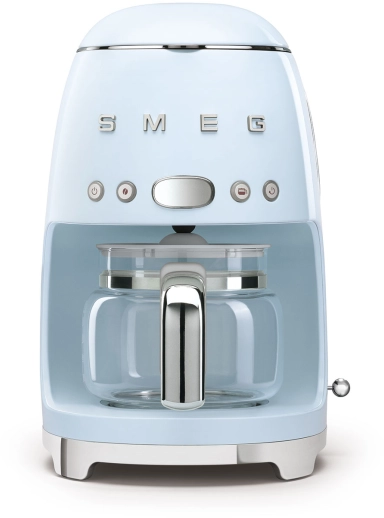 Кофеварка капельная SMEG DCF02PBEU Пастельный голубой №9