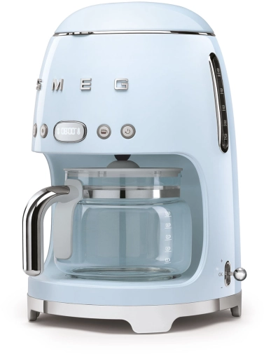 Кофеварка капельная SMEG DCF02PBEU Пастельный голубой №8