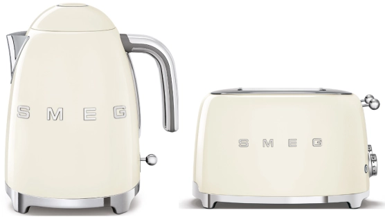 Набор для завтрака | чайник и тостер | SMEGKLF03CREU + TSF03CREU №1