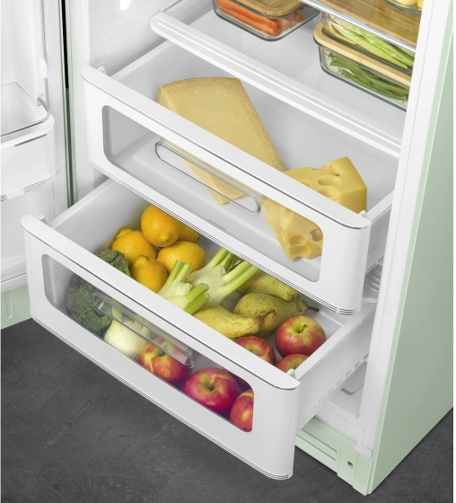 Холодильник | однодверный | вентилируемый | двухкамерный | No-Frost |A+++ | SMEG FAB28LPG6 №3