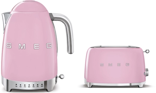 Набор для завтрака | чайник и тостер | SMEGKLF04PKEU + TSF01PKEU №1