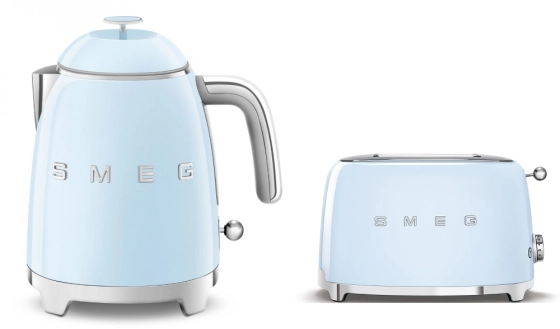 Набор для завтрака | чайник и тостер | SMEGKLF05PBEU + TSF01PBEU №1