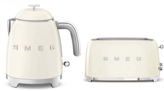 Набор для завтрака | чайник и тостер | SMEGKLF05CREU + TSF02CREU №1