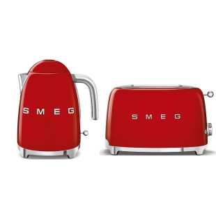 Набор: Чайник SMEG KLF03RDEU Красный + Тостер SMEG TSF01RDEU Красный Набор: Чайник SMEG KLF03RDEU Красный + Тостер SMEG TSF01RDEU Красный