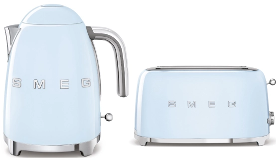 Набор для завтрака | чайник и тостер | SMEGKLF03PBEU + TSF02PBEU №1