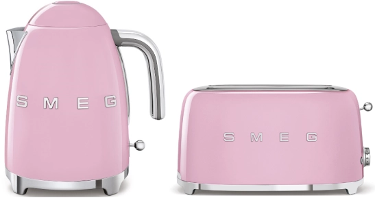 Набор для завтрака | чайник и тостер | SMEGKLF03PKEU + TSF02PKEU №1