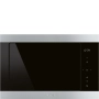 Встраиваемая микроволновая печь SMEG Classica FMI325X