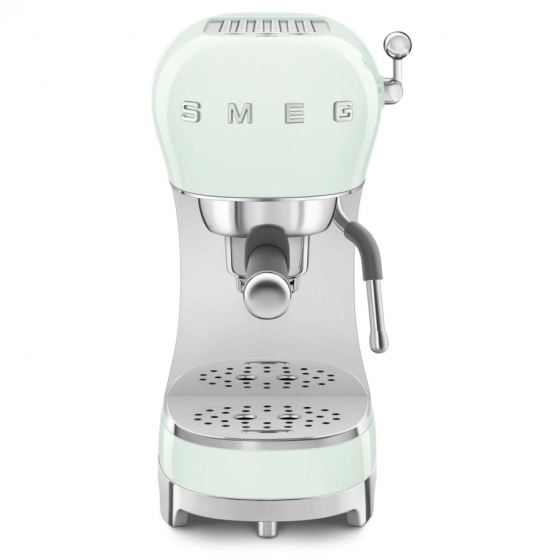 Кофеварка рожковая SMEG ECF02PGEU пастельный зеленый №8