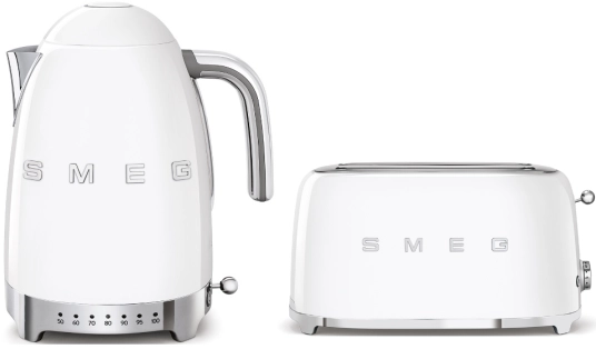 Набор для завтрака | чайник и тостер | SMEGKLF04WHEU + TSF02WHEU №1 Набор для завтрака | чайник и тостер | SMEGKLF04WHEU + TSF02WHEU №1