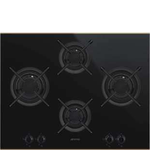 Газовая варочная панель SMEG Dolce Stil Novo PV664LCNR