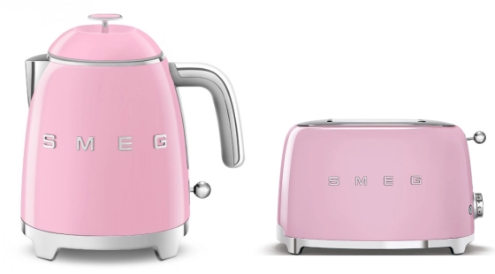 Набор для завтрака | чайник и тостер | SMEGKLF05PKEU + TSF01PKEU №1