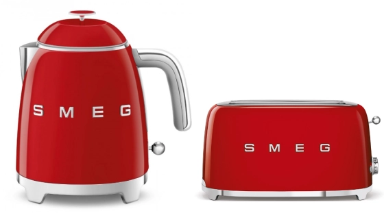 Набор для завтрака | чайник и тостер | SMEGKLF05RDEU + TSF02RDEU №1 Набор для завтрака | чайник и тостер | SMEGKLF05RDEU + TSF02RDEU №1