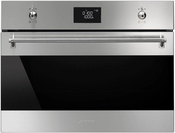 Встраиваемая микроволновая печь SMEG SF4390MX №1