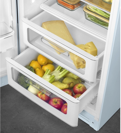 Холодильник | однодверный | вентилируемый | двухкамерный | No-Frost |A+++ | SMEG FAB28LPB6 №3