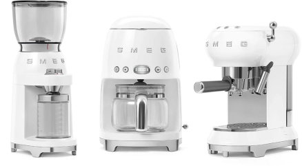 Набор | капельная кофеварка и кофемолка | SMEGDCF02WHEU + CGF01WHEU №11