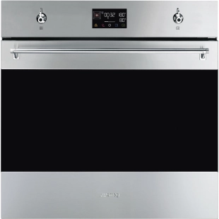 Духовой шкаф с пароваркой SMEG Classica SO6302S3PX