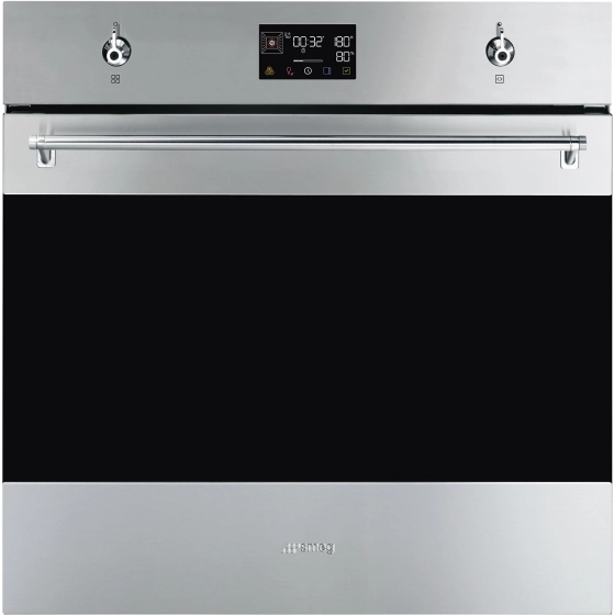 Духовой шкаф с пароваркой SMEG Classica SO6302S3PX №1