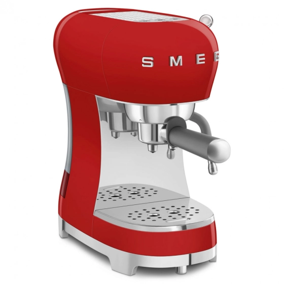 Кофеварка рожковая SMEG ECF02RDEU красная №6