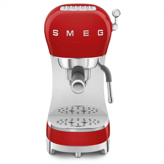 Кофеварка рожковая SMEG ECF02RDEU красная №7