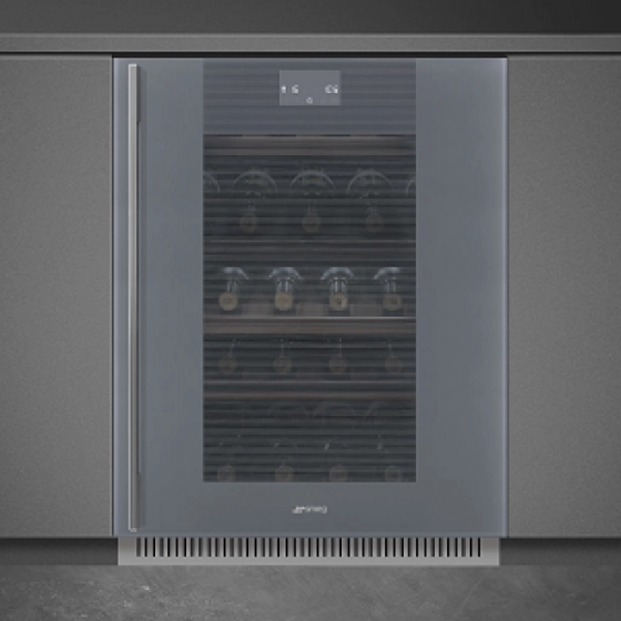 Винный шкаф встраиваемый SMEG Linea CVI138RWS2 №3 Винный шкаф встраиваемый SMEG Linea CVI138RWS2 №3