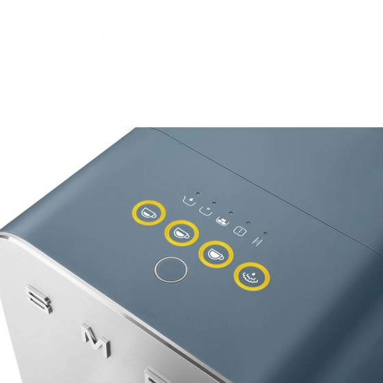 Автоматическая кофемашина | внешний капучинатор | синий шторм матовый | SMEG BCC12SBMEU №10