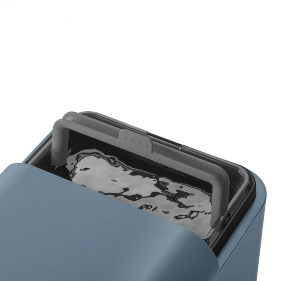 Автоматическая кофемашина | внешний капучинатор | синий шторм матовый | SMEG BCC12SBMEU №12