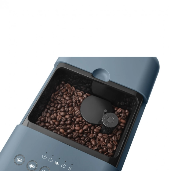 Автоматическая кофемашина | внешний капучинатор | синий шторм матовый | SMEG BCC13SBMEU №13