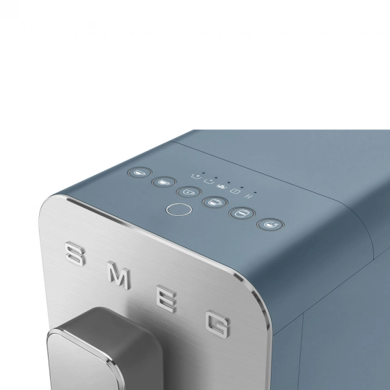 Автоматическая кофемашина | внешний капучинатор | синий шторм матовый | SMEG BCC13SBMEU №16