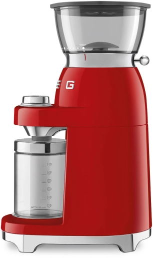 Кофемолка | конические жернова | чаша для зерен 350 г | красный| SMEG CGF03RDEU №2