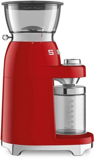 Кофемолка | конические жернова | чаша для зерен 350 г | красный| SMEG CGF03RDEU №3