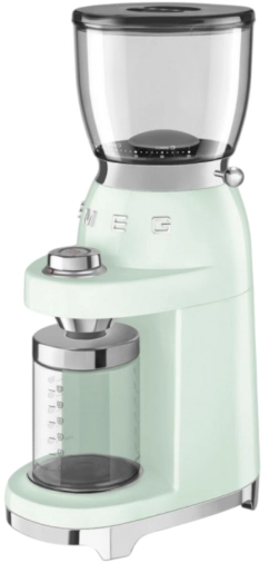 Кофемолка SMEG CGF11PGEU, пастельный зеленый №5
