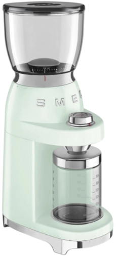 Кофемолка SMEG CGF11PGEU, пастельный зеленый №2