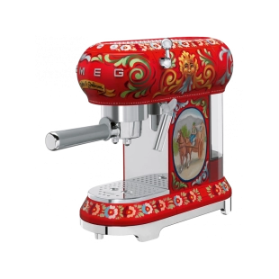Кофеварка рожковая SMEG ECF01DGEU Декорированный / Специальный