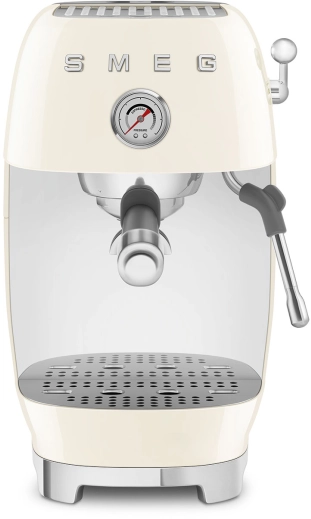 Рожковая эспрессо-кофемашина | капучинатор | кремовый | SMEG ECF03CREU №1