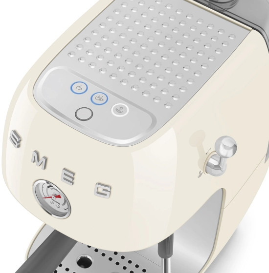 Рожковая эспрессо-кофемашина | капучинатор | кремовый | SMEG ECF03CREU №12