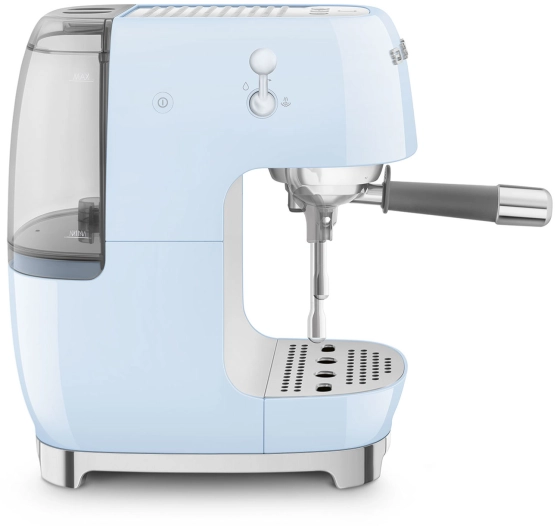 Рожковая эспрессо-кофемашина | капучинатор | пастельный голубой| SMEG ECF03PBEU №3 Рожковая эспрессо-кофемашина | капучинатор | пастельный голубой| SMEG ECF03PBEU №3