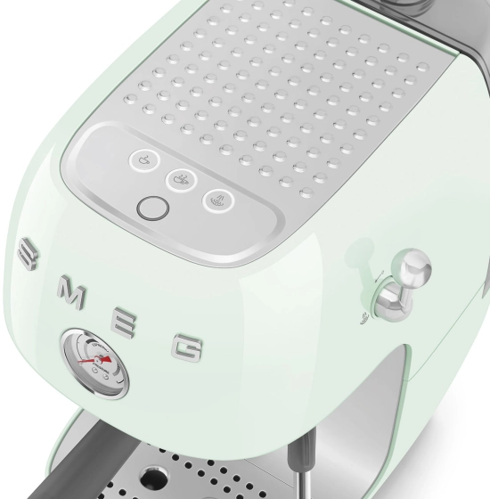 Рожковая эспрессо-кофемашина | капучинатор | пастельный зеленый | SMEG ECF03PGEU №11 Рожковая эспрессо-кофемашина | капучинатор | пастельный зеленый | SMEG ECF03PGEU №11