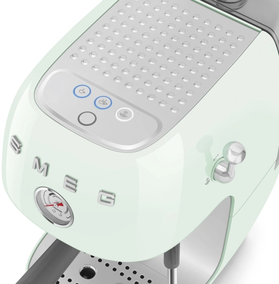 Рожковая эспрессо-кофемашина | капучинатор | пастельный зеленый | SMEG ECF03PGEU №12 Рожковая эспрессо-кофемашина | капучинатор | пастельный зеленый | SMEG ECF03PGEU №12