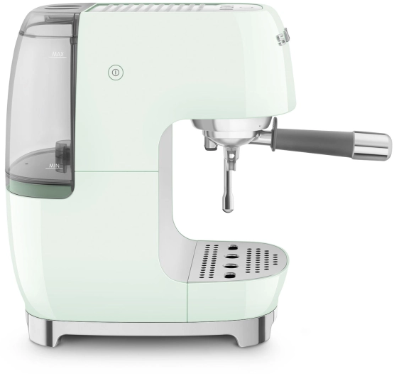 Рожковая эспрессо-кофемашина | капучинатор | пастельный зеленый | SMEG ECF03PGEU №3 Рожковая эспрессо-кофемашина | капучинатор | пастельный зеленый | SMEG ECF03PGEU №3