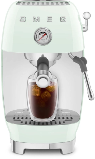 Рожковая эспрессо-кофемашина | капучинатор | пастельный зеленый | SMEG ECF03PGEU №5 Рожковая эспрессо-кофемашина | капучинатор | пастельный зеленый | SMEG ECF03PGEU №5