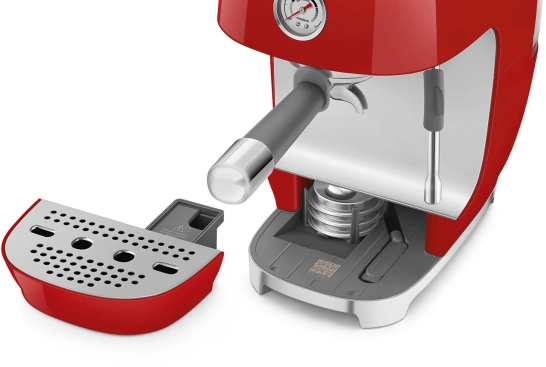 Рожковая эспрессо-кофемашина | капучинатор | красный | SMEG ECF03RDEU №13