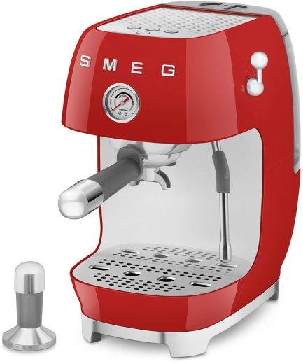 Рожковая эспрессо-кофемашина | капучинатор | красный | SMEG ECF03RDEU №4