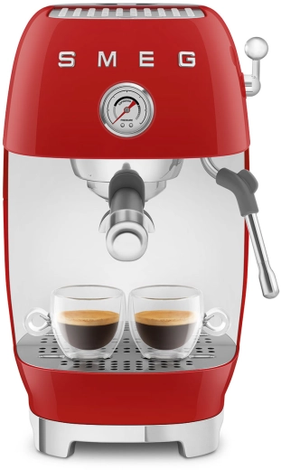 Рожковая эспрессо-кофемашина | капучинатор | красный | SMEG ECF03RDEU №6
