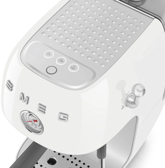 Рожковая эспрессо-кофемашина | капучинатор | белый | SMEG ECF03WHEU №11 Рожковая эспрессо-кофемашина | капучинатор | белый | SMEG ECF03WHEU №11